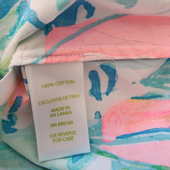 Lilly Pulitzer Marble Dress Size Small off the shoulder - Picture 7 of 11